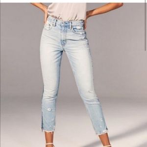 Abercrombie and fitch girlfriend jeans